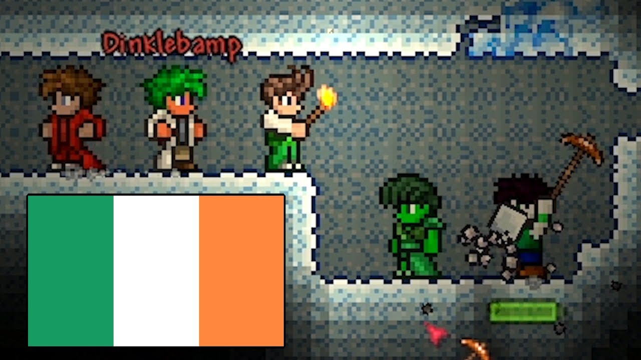 I gathered every Irish Youtuber to play Terraria